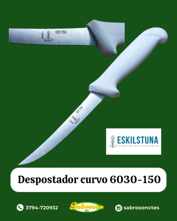 Producto - Cuchillo Despostador Curvo 15 Cm Eskilstuna 6030-150
