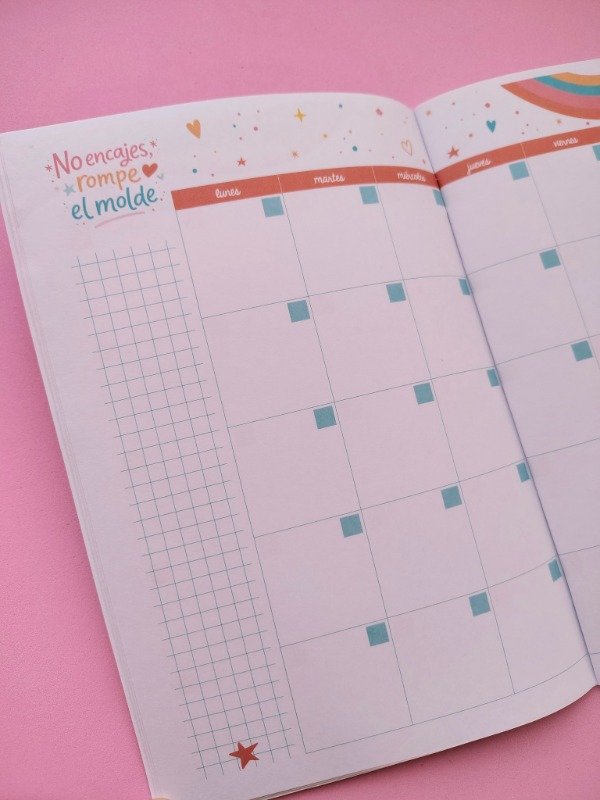 Producto - PLANNER MENSUAL PERPETUO - A5 TAPA BLANDA - 7