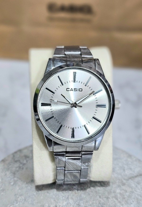 Producto - Reloj CASIO minimal (Full Plateado)