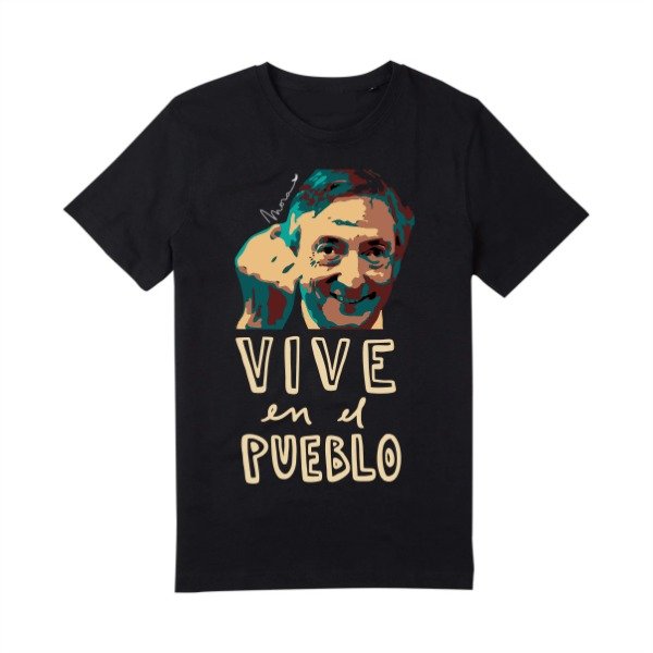 Producto - Remera Nestor Kirchner vive en el pueblo