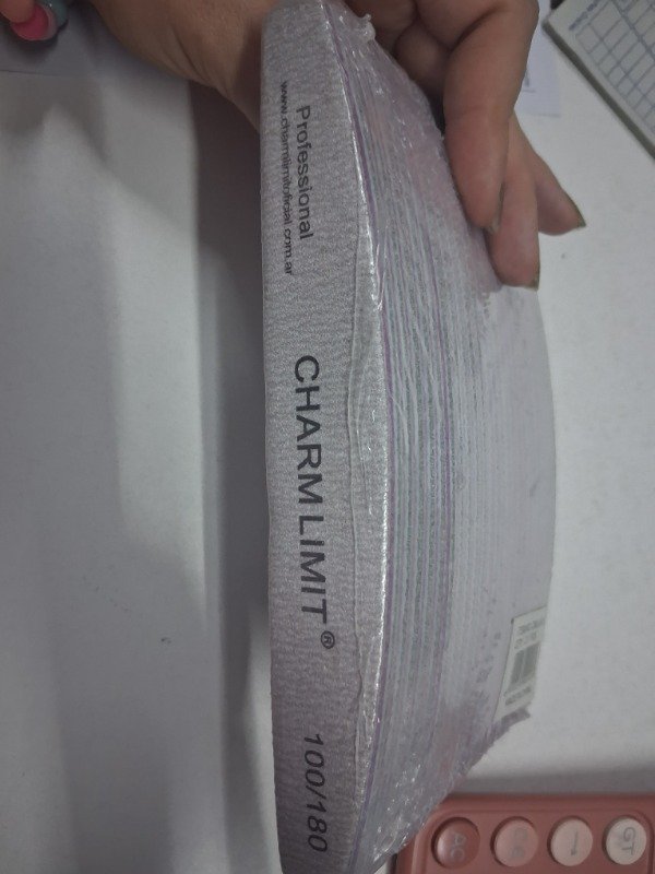 Producto - Pack de limas charm limit 100/180 x25u