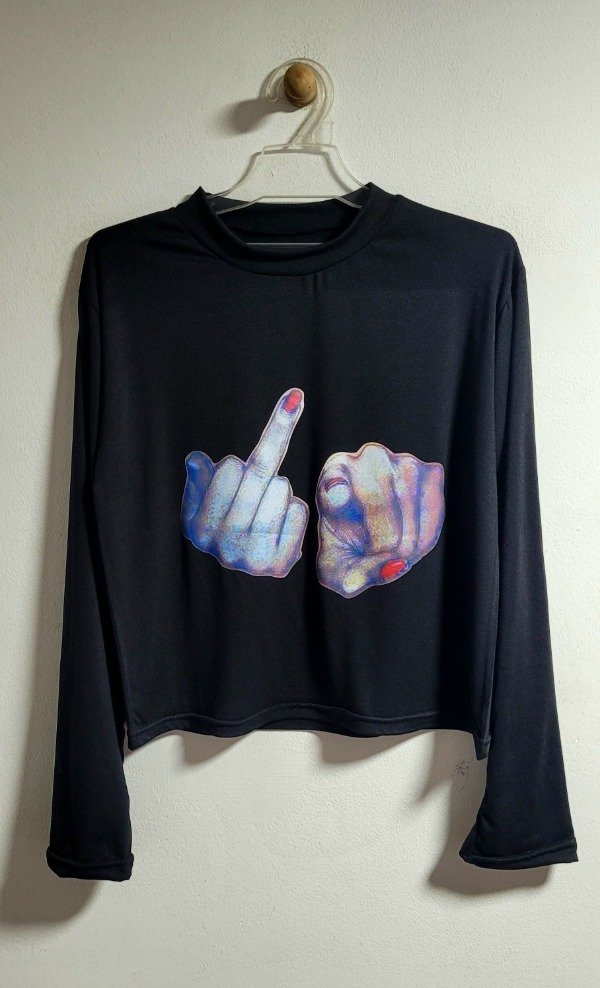 Producto - Manga larga medio cuello Fuck You - 0
