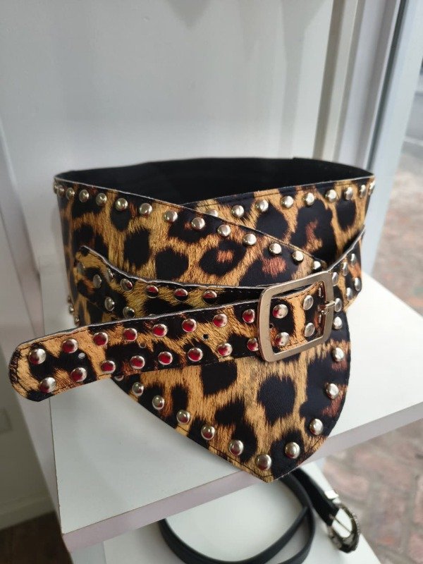 Producto - Cinto faja animal print