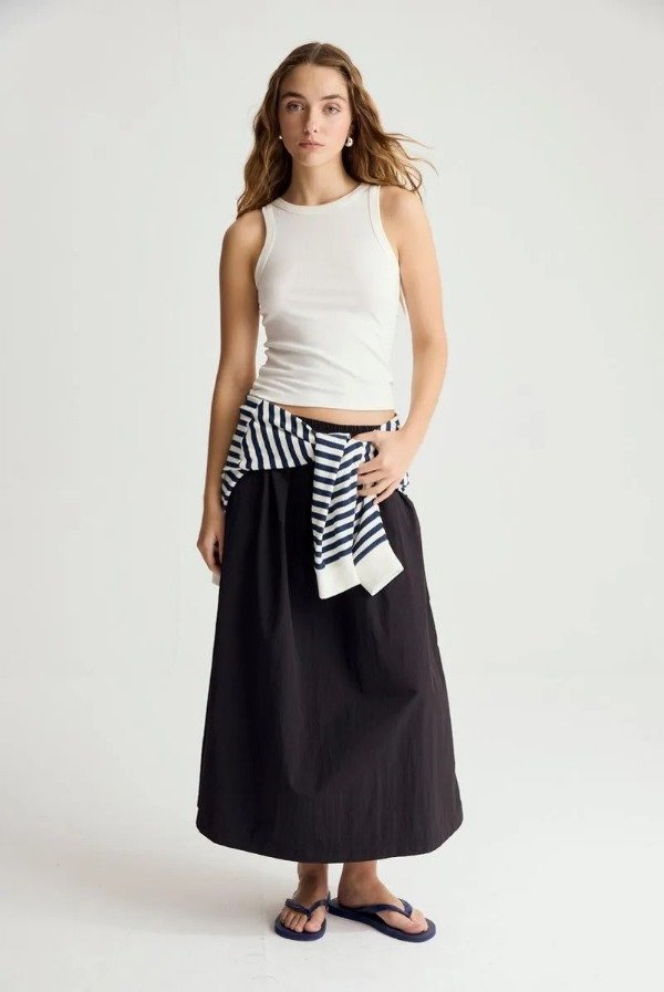 Producto - POLLERA PAPER LONG