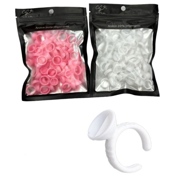 Producto - ANILLO PARA PEGAMENTO DE PESTAÑAS CITY GIRL POR UNIDAD