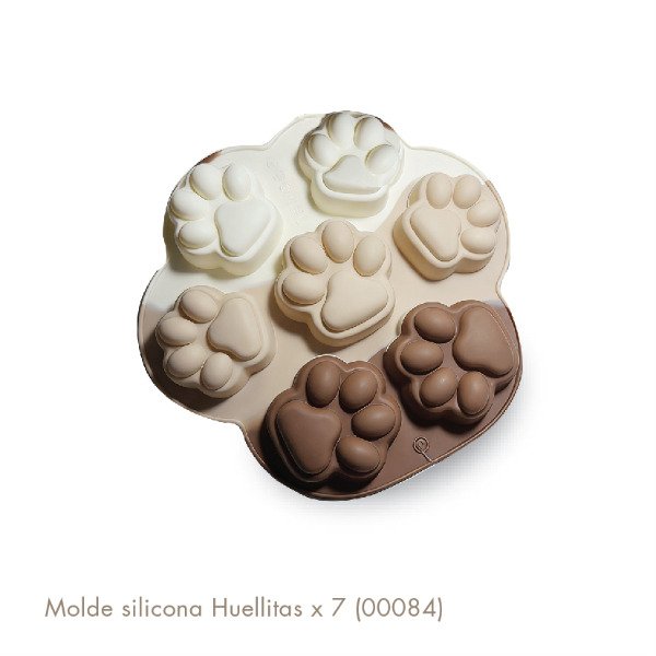 Producto - Molde silicona Huellitas x 7 (00084)