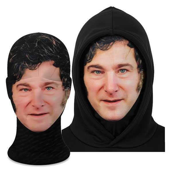 Producto - Máscara Realista Tela Presidente Leon Milei - Regalo Orignal - Disfraz