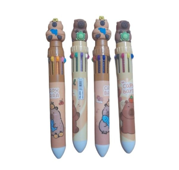 Producto - Lapicera capibara x10 colores