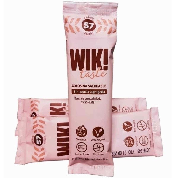 Producto - Barrita quinoa y chocolate. Wik