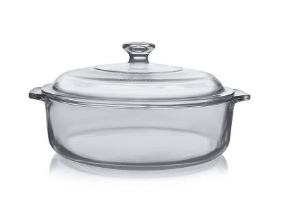 Producto - Cacerola vidrio con tapa 1.9L Pyr-o-rey