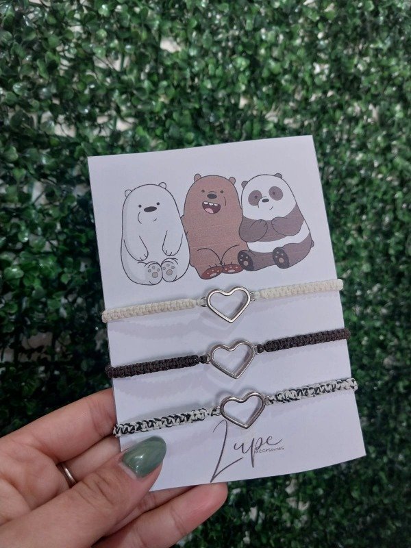 Producto - Pulseras para compartir escandalosos corazón