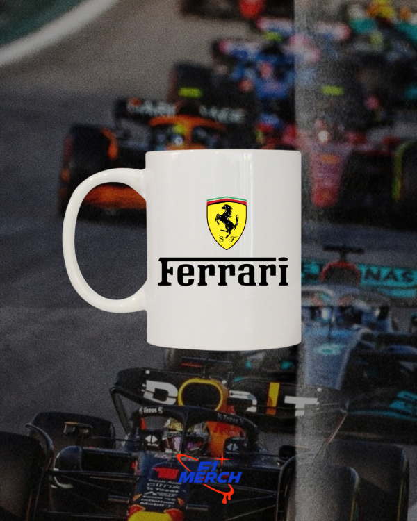 Producto - Taza Ferrari logo