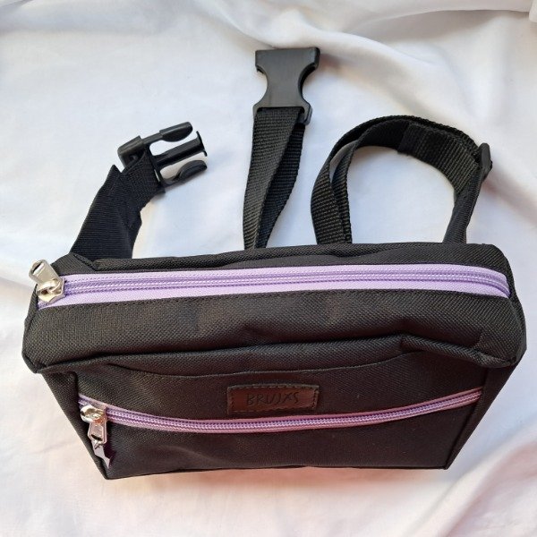 Producto - Riñonera negra lila