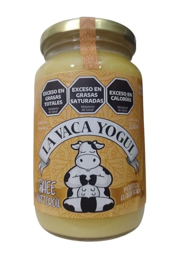 Producto - Manteca clarificada - GHEE - La Vaca Yogui x350ml