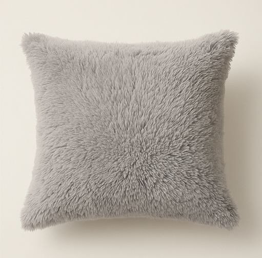Producto - Funda almohadón piel gris 50x50