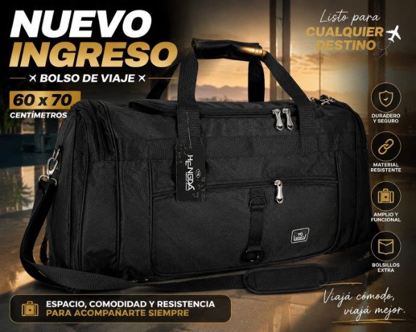 Producto - Bolso de viaje reforzado