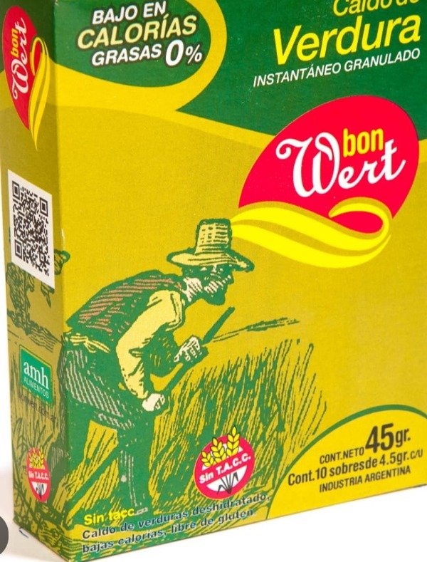 Producto - CALDO DE VERDURA BON WERT