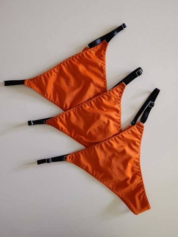 Producto - Tanga de bikini naranja T.L/XL