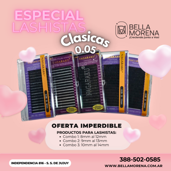 Producto - COMBO EN ESCALA CLASICAS 0.05 NAGARAKU