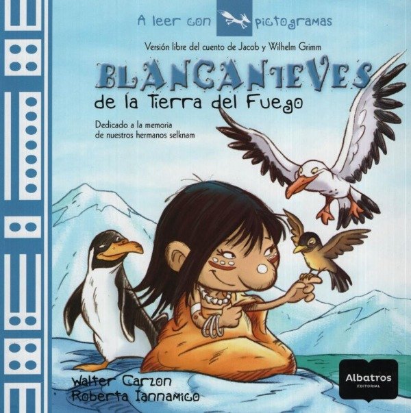 Producto - BLANCANIEVES DE LA TIERRA DEL FUEGO - PICTOGRAMAS - CARZON - IANNAMICO