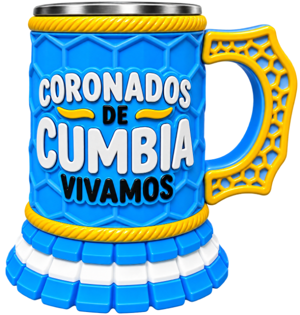 Producto - Jarra Chop Un Poco De Ruido Coronados De Cumbia