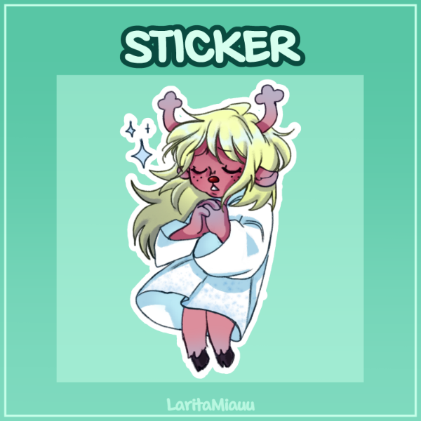 Producto - Noelle Deltarune Sticker