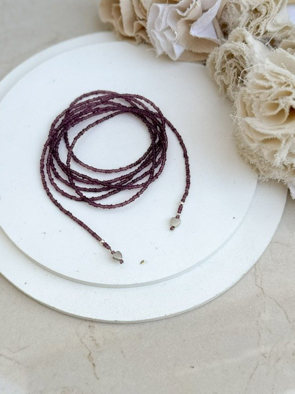 Producto - Corbatín Mostacillas Corazón