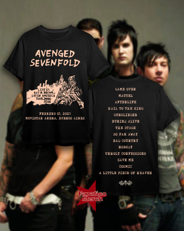 Producto - Remera Clasica - Movistar Arena A7X