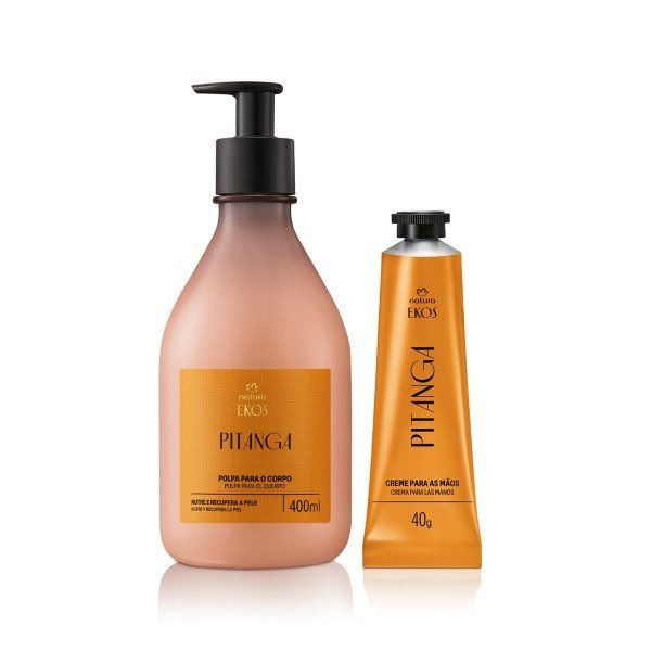 Producto - kit ekos pitanga hidratante corporal + crema de manos