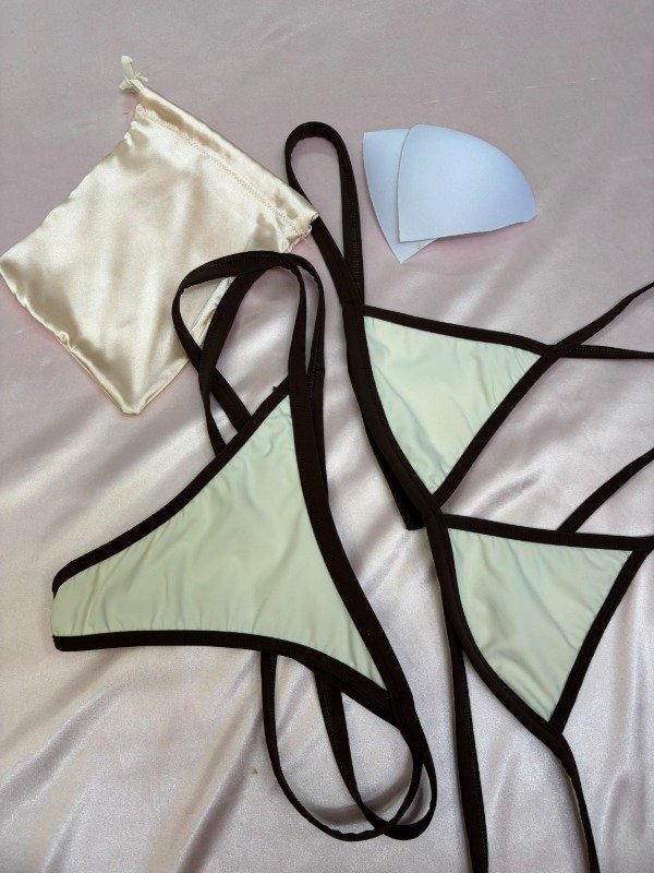 Producto - Bikini Marfil con Chocolate - 3