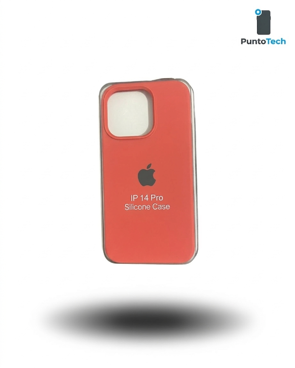 Producto - Silicon case iPhone 14 Pro coral