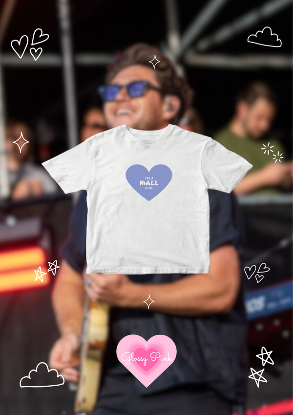 Baby tee Niall girl algodón