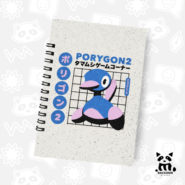 Producto - Cuaderno Pokemon - Porygon 2