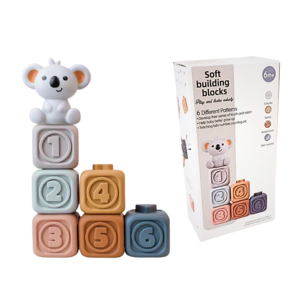 Producto - NT-129 6 CUBOS APILABLES KOALA EN CAJA