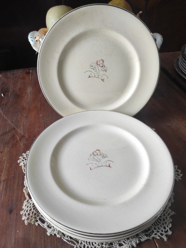 Producto - Platos playos loza inglesa