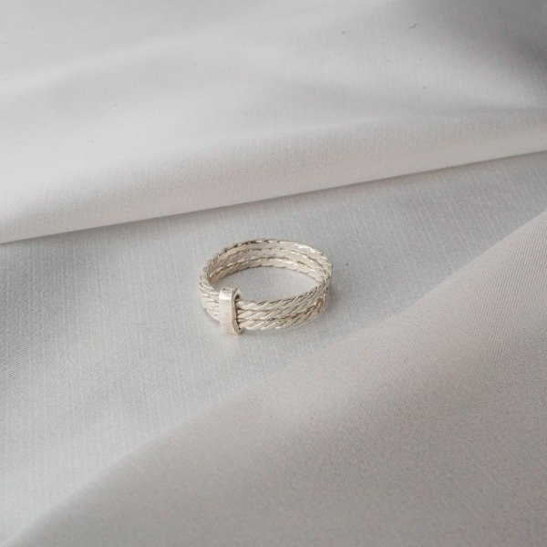 Producto - Anillo Trenzadito triple