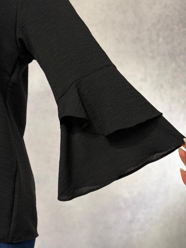 Producto - BLUSA RUMI NEGRA MANGAS 34 - 2