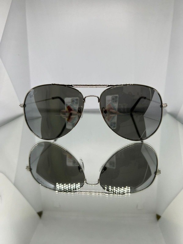 Producto - LENTES SIMIL RB AVIADOR DOUBLE PLATA