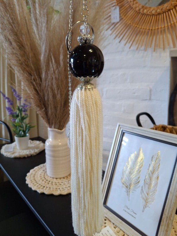 Producto - Borla Esfera Negra