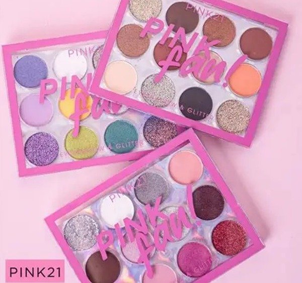 Producto - PALETA DE SOMBRAS FUN PINK 21 - 0