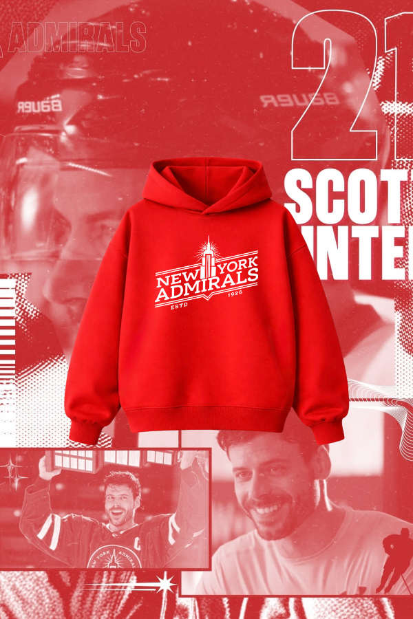 Producto - Buzo HEATED RIVALRY - RED New York Admirals - HUNTER -