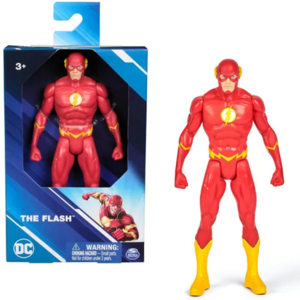 Producto - DC Comics Batman Heroes y Villanos Flash Spin Master