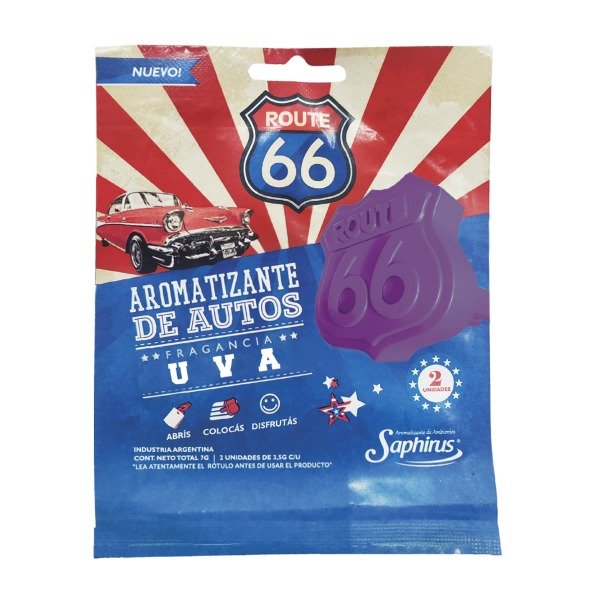 Producto - Aromatizante Uva Route 66