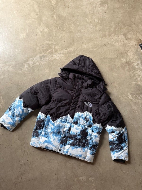 Producto - PUFFER ALASKA CON PIEL TNF negra