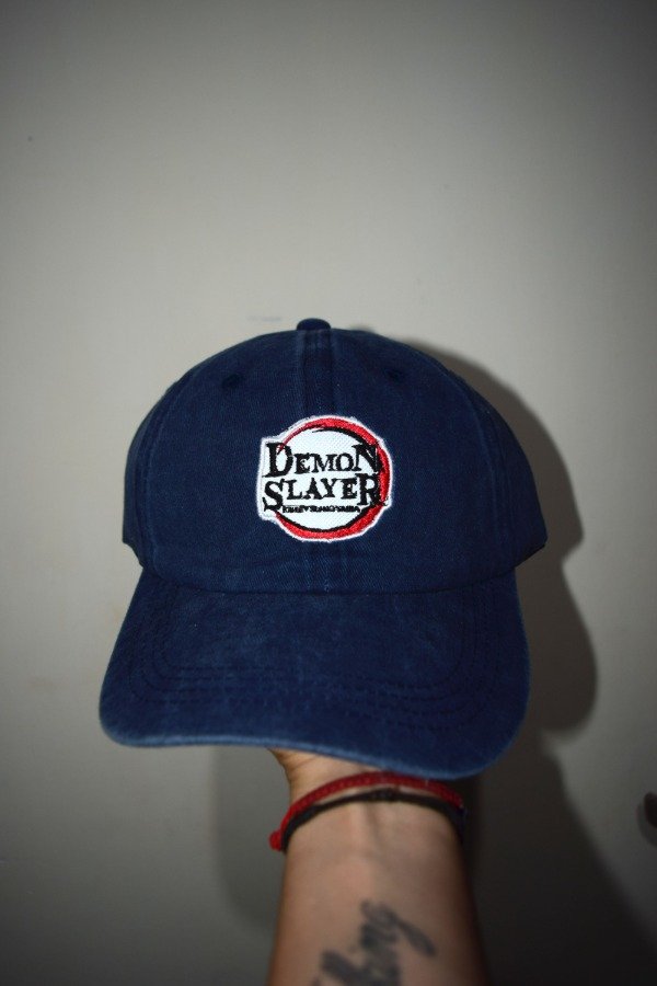 Producto - gorra demon slayer azul