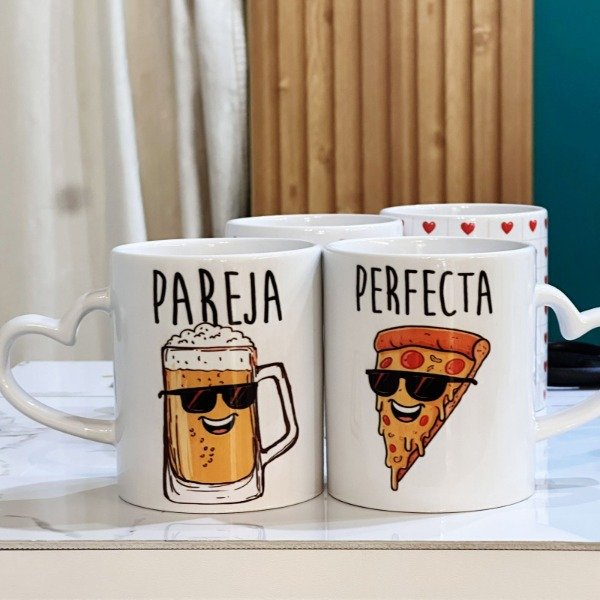 Producto - Tazas para compartir pareja perfecta!