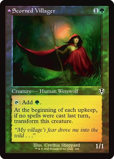 Producto - Scorned Villager // Moonscarred Werewolf (Retro Frame Foil)