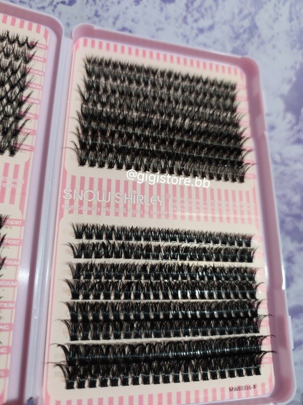 Producto - Set de pestañas punto Cluster Mix 10, 20, 30 y 40D - 2