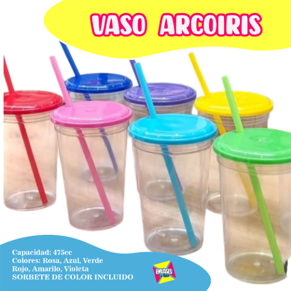 Producto - Vaso ARCOIRIS