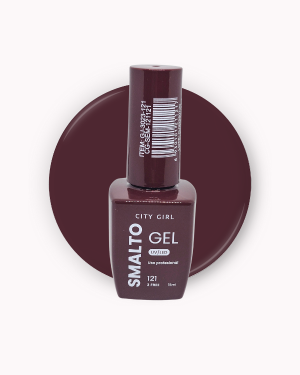 Producto - ESMALTE SEMI PERMANENTE CITY GIRL 15ML #121